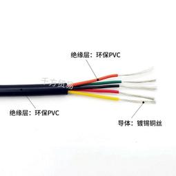 UL2464多芯護套28AWG電源線鍍錫銅信號控制2/3/4/5/6/7/8/9/10芯 歷史價格詳細信息