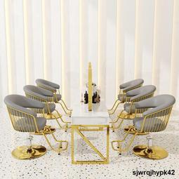 美發椅子髮廊專用升降理髮椅子美髮店專用簡約不鏽鋼網紅款剪髮椅 歷史價格詳細信息