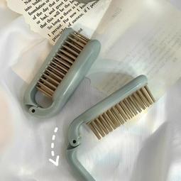 梳子嘉美仿木紋梳中齒密齒美發化妝梳劉海馬尾塑料兒童家 便捷 歷史價格詳細信息