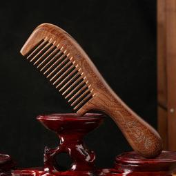 木梳厚柄細齒按摩梳子 黃楊木梳子銷售 廠家批發寬齒免 歷史價格詳細信息