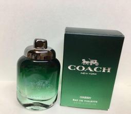 COACH Green 時尚都會男性淡香水 4.5ml 小香  《BEAULY倍莉》 精緻包裝 精美包裝 禮物包裝 送禮 歷史價格詳細信息