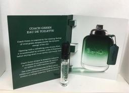 COACH Green 時尚都會男性淡香水 4.5ml 小香  《BEAULY倍莉》 精緻包裝 精美包裝 禮物包裝 送禮 歷史價格詳細信息