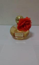 Coach Poppy Leather Canvas Signature C Keychain Chard holder Gold Clip ID 歷史價格詳細信息