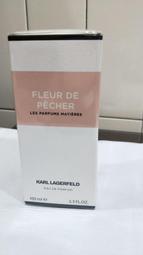 KARL LAGERFELD卡爾 桃色時尚女性淡香精 100ml TESTER 歷史價格詳細信息