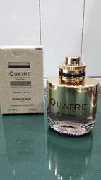 Boucheron Quatre Iconic 璀璨環戒淡香精 100ml Tester 包裝 (原廠公司貨) 歷史價格詳細信息