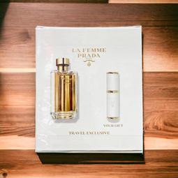 Prada La Femme 女性淡香精 100ml 《BEAULY倍莉》 送禮首選 送禮 包裝 客製化 情人節禮物 歷史價格詳細信息
