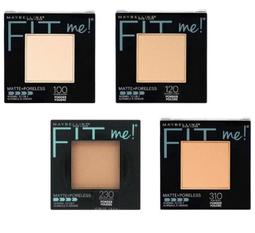 【蘇菲的美國小舖】Maybelline Fit Me 反孔特霧粉餅 內附粉撲+小鏡子 蜜粉餅 控油 修容 底妝 歷史價格詳細信息