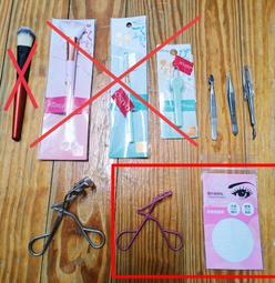 二手美妝小物 凍膜刮勺 修眉刀 挫甲刀 削眉筆器 假睫毛輔助器 彩妝用品 化妝工具 歷史價格詳細信息