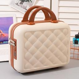 14寸手提行李箱化妝小箱子國潮風女收納密碼鎖箱小型輕便旅行箱 歷史價格詳細信息