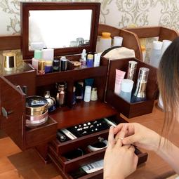 化妝盒收納箱首飾收納盒防氧化透明耳環耳釘項鏈戒指飾品首飾耳飾收納大容量 歷史價格詳細信息