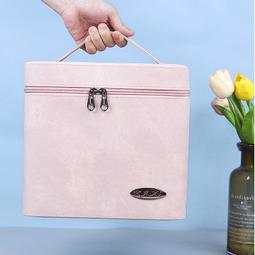 【免運】化妝盒收納箱梳妝盒化妝品首飾收納盒護膚防塵置物架木桌面大容量盒古風帶鏡子 歷史價格詳細信息