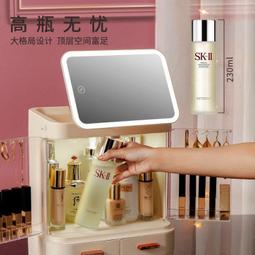 化妝盒收納箱雯欣化妝品化妝箱手提水乳收納盒帶鏡子便攜美睫紋繡美發美甲箱 歷史價格詳細信息