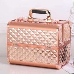 化妝盒收納箱專業美甲紋繡拉桿化妝箱彩妝跟妝師化妝品收納箱多層大容量工具箱 歷史價格詳細信息