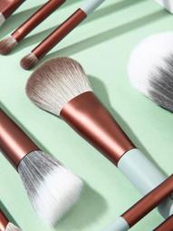 shoushoulang 刷具包 刷具的家 沒有用過 因為放得有點久 約8成新 有一小塊黑黑的應該是放久的痕跡 綁繩的 歷史價格詳細信息