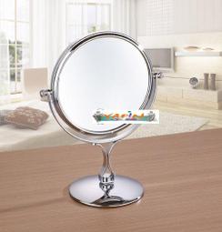 【巧妝鏡 可調光化妝鏡 美妝鏡 led三摺鏡 化妝鏡】顏天樂桌面led化妝鏡發光帶燈補光臥室梳妝鏡宿舍台式折疊收納鏡 歷史價格詳細信息