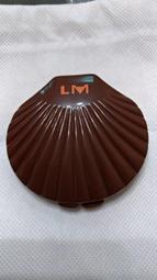 貝殼化妝鏡家用臺式LED美妝鏡簡約高顏值折疊帶燈節日送禮 歷史價格詳細信息