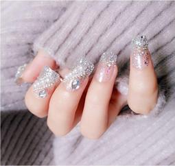 現貨 美甲貼珍珠假指甲貼片美甲成品網紅穿戴甲防水貼紙學生美甲全貼 豆沙紅簡約 歷史價格詳細信息