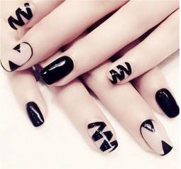 [現貨]YD- 酒紅金粉線條(甲片-成品甲片 假指甲貼片 仿真甲片 美甲片 新娘美甲 可重覆使用(24片入) 歷史價格詳細信息