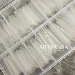 橢圓尖形甲片10入共240片 2色可選 美甲色卡 美甲甲片 美甲作品 美甲材料 台灣現貨 歷史價格詳細信息