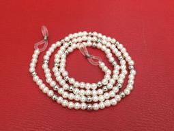 【雜貨店】珍珠髮圈繩 珍珠閃亮點鑽髮圈 頭飾 黑色珍珠髮圈 10條29元 歷史價格詳細信息