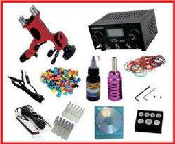 紋身機套裝 學員機 tattoo kit文身電源腳踏開關勾線筆k206 歷史價格詳細信息