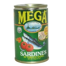 菲律賓 MEGA 沙丁魚罐(紅)/155公克 歷史價格詳細信息