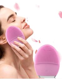 【電動洗臉機】 矽膠潔面儀 超聲波震動 毛孔清潔器 防水洗臉神器 洗臉機 潔面儀 歷史價格詳細信息