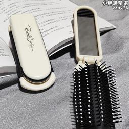 【可可小店】化妝鏡 梳妝鏡 北歐金色圓形化妝鏡臺式臥室桌面公主梳妝臺鏡子鐵藝單面美容鏡子 歷史價格詳細信息