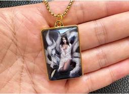 魅力 九尾狐仙 (亮鑽加強款) 古巴丙 古巴炳 招財桃花成願魅力鎖心和合【泰國精品】已開光加持泰國佛牌 歷史價格詳細信息