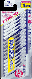 日本DENTALPRO JACKS丹特博-I型牙間刷-1號SSS白15入/盒 歷史價格詳細信息