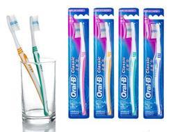 【Oral-B 歐樂B】名典型軟毛牙刷-顏色隨機 12入組 歷史價格詳細信息