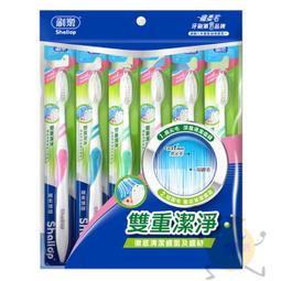 刷樂纖柔炫麗牙刷3+3  【大潤發】 歷史價格詳細信息
