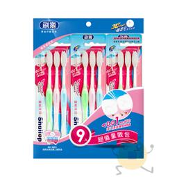 刷樂纖柔炫麗牙刷3+3  【大潤發】 歷史價格詳細信息