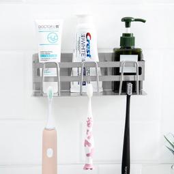 【熱賣】衛生間壁掛式電動牙刷架浴室免打孔洗漱杯牙刷架子家用口杯置物架 歷史價格詳細信息