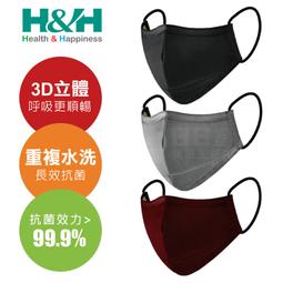 H&H 奈米鋅抗菌立體口罩(5個/組) 歷史價格詳細信息