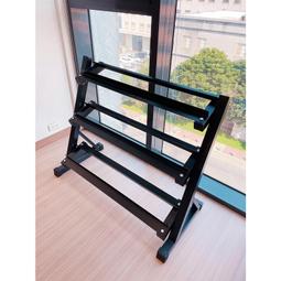 《熱賣現貨》啞鈴架  簡易啞鈴收納 新品單層啞鈴架 啞鈴擺放臺 健身啞鈴展示架 歷史價格詳細信息