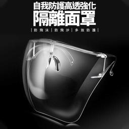 高清透光隔離防飛沫飛濺防霧面罩(2入) 歷史價格詳細信息