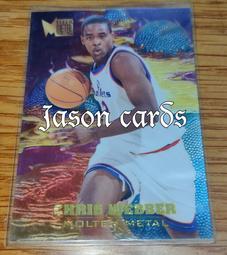 Chris Webber 1997-98 Topps Chrome Season's Best #19 歷史價格詳細信息