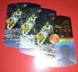 John Stockton  1996-97 Upper Deck Predictors TV CEL 透明 膠片卡 歷史價格詳細信息
