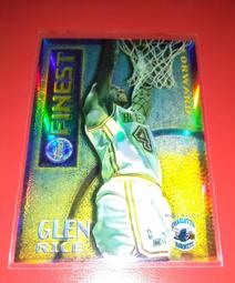 Glen Rice  1996-97 Finest Silver Refractor #103 歷史價格詳細信息