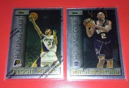 Reggie Miller  1996-97 Topps Finest Silver  #270 歷史價格詳細信息