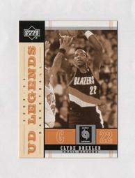 Clyde Drexler Skybox EX 2001 HoloSkyBox NBA球員卡 歷史價格詳細信息