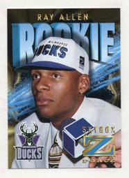 新人 1996-97 Allen Iverson Rookie Fleer Metal Fresh #236 RCNBA球員卡 歷史價格詳細信息