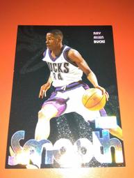 RAY ALLEN 1996-97 NBA HOOPS #279 ROOKIE CARD RC MILWAUKEE BUCKS 歷史價格詳細信息
