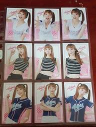 2018 Lamigo LamiGirls 辣蜜趴 收藏卡 牙牙 普卡 一套九張 背面為拼圖卡! 歷史價格詳細信息