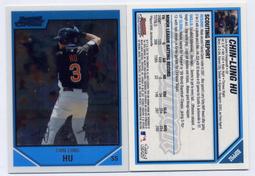 旅美台灣之光曾仁和 2015 Bowman Chrome Jen-Ho Tseng RC #BP4 歷史價格詳細信息