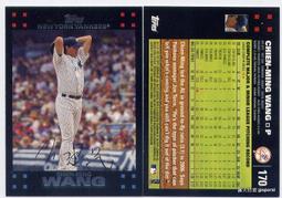 台灣之光王建民 2004 Throwback Threads Chien Ming Wang #132 歷史價格詳細信息