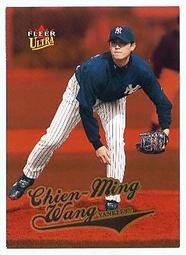 台灣之光洋基王建民 2008 Topps Chrome Chien-Ming Wang #81 歷史價格詳細信息