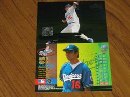 野茂英雄 Hideo Nomo 1998 UD Collector's Choice #400 歷史價格詳細信息