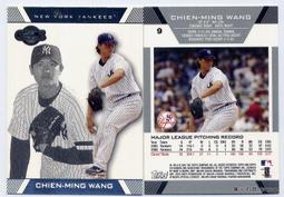 台灣之光洋基王建民 2008 Topps Chrome Chien-Ming Wang #81 歷史價格詳細信息